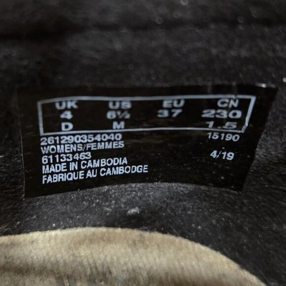 Size 37 M - Clarks Black Leather Loafers - Penny Loafers - Picture 12 of 12